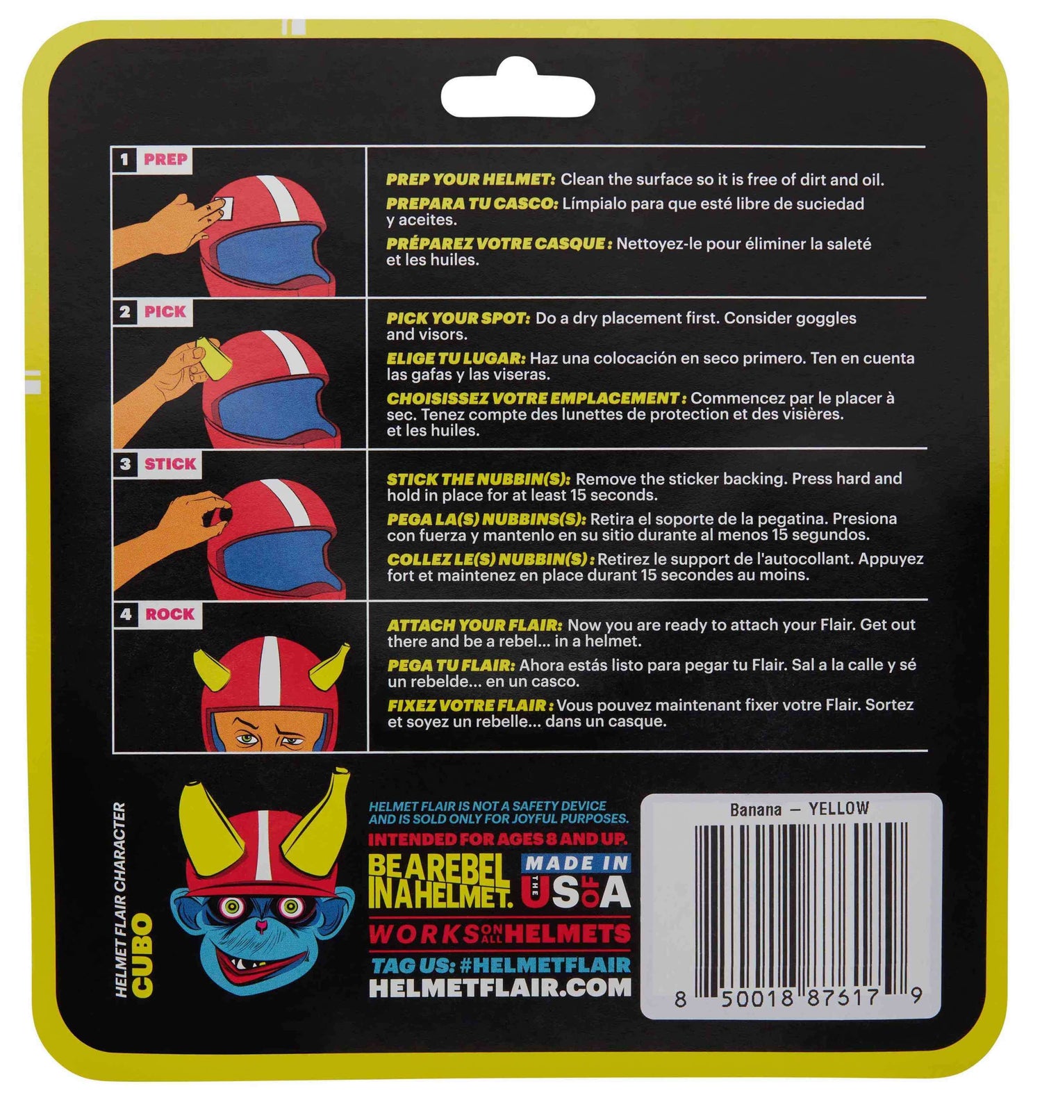 guide on how to install MagNeatOhz: Banana for Helmet