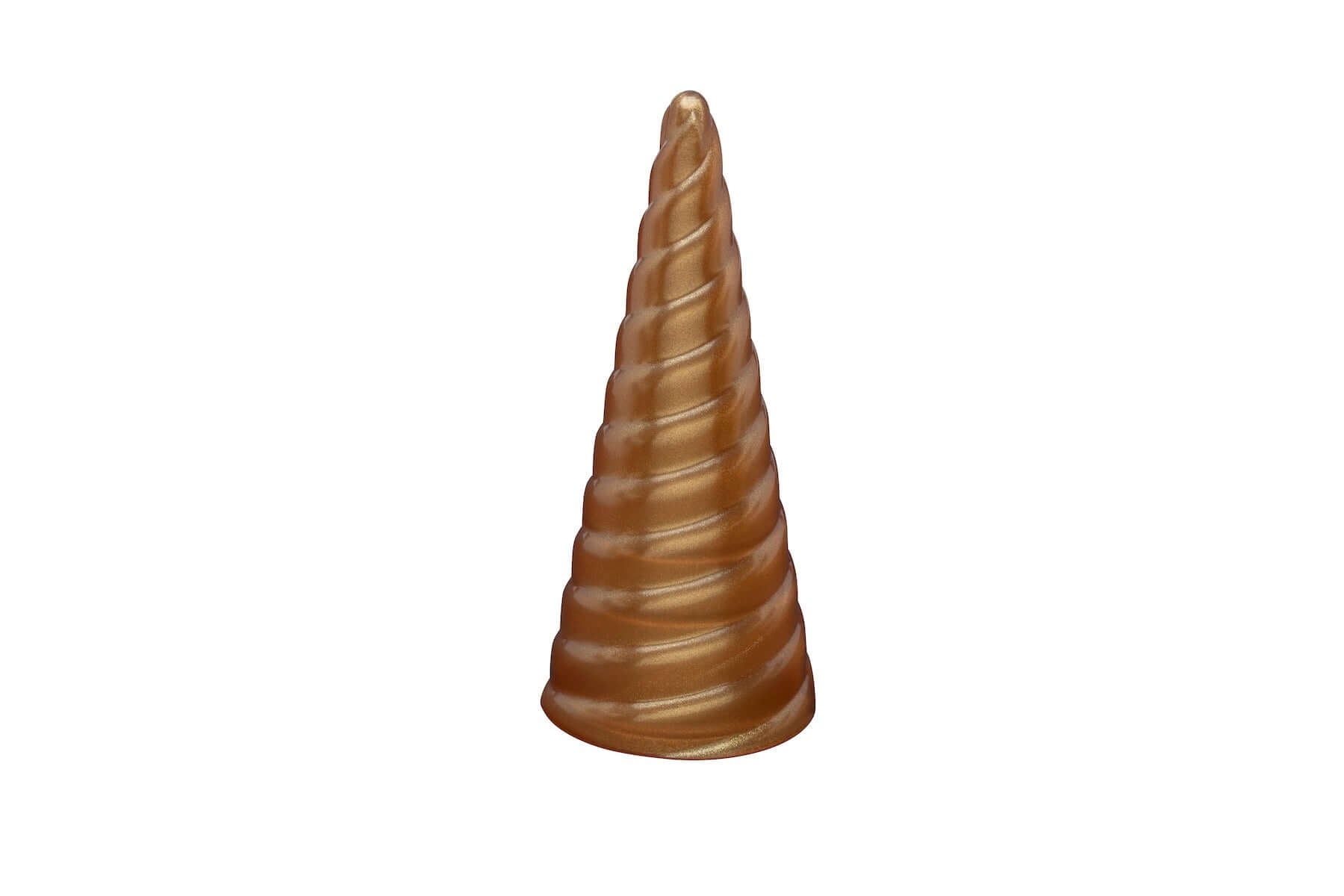 Unicorn horn for helmet as an accessory