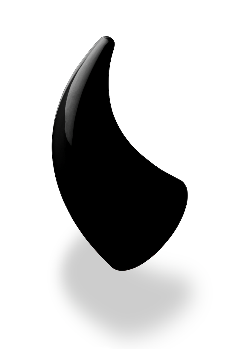 Single Replacement: MagNeatOhz Large Horn Black