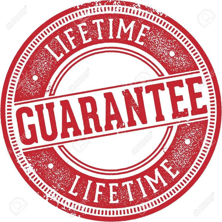 Lifetime Guarantee 👍