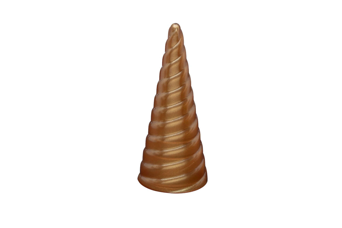 Unicorn horn for helmet as an accessory